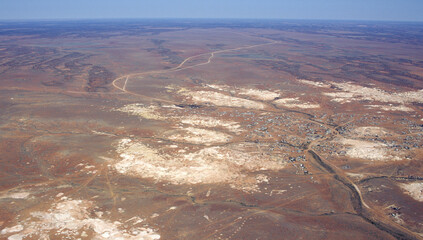 The South Australian opal mining town of Andamooka 600K north of Adelaide.