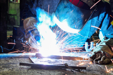 welder at work