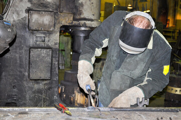 welder at work
