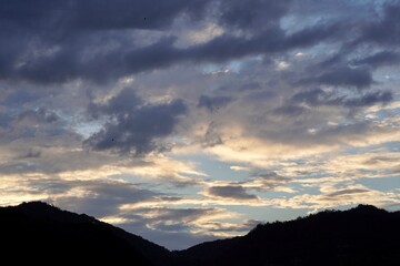 Fototapeta premium 朝焼けの写真