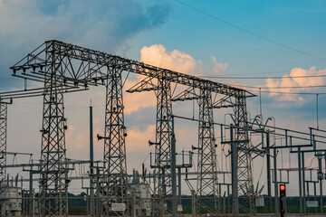 Power Relay at Sunset