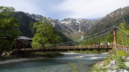 bridge in the mountains