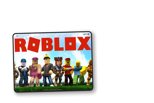 Roblox Game App On The Smartphone Screen With The Game Screen Blurred In  The Background. Rio De Janeiro, RJ, Brazil. May 2021. Vertical Stock Photo,  Picture and Royalty Free Image. Image 168673290.