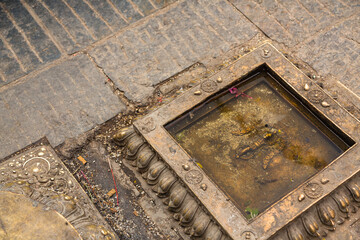 ネパール　カトマンズのモンキー・テンプルとも言われるスワヤンブナート寺院