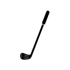 Golf stick icon design template illustration isolated
