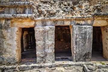 Fototapeta na wymiar Cozumel Mexico - The Maya Ruins