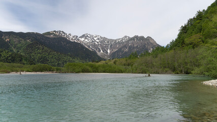 lake in the mountains