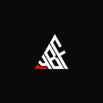 YBF letter logo creative design. YBF unique design
