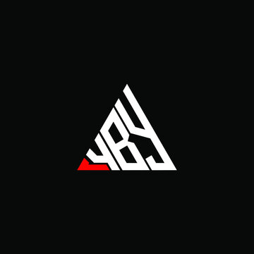 YBY letter logo creative design. YBY unique design
