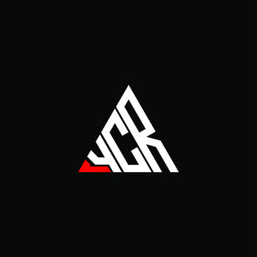 YCR letter logo creative design. YCR unique design
