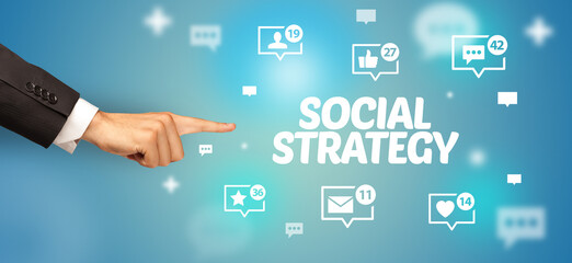 Close-Up Of Cropped Hand Pointing