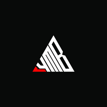 YMB letter logo creative design. YMB unique design
