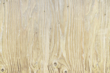 Veneer plywood texture background. Old weathered yellow plywood texture background.