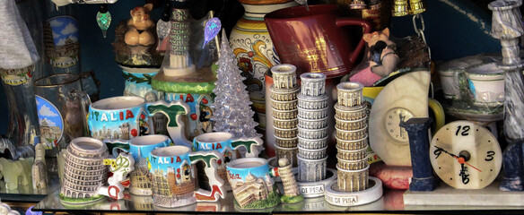 Tower of Pisa structure Tourism Concept