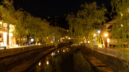 Fototapeta na wymiar night view of the town