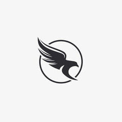Vector of eagle logo concept design