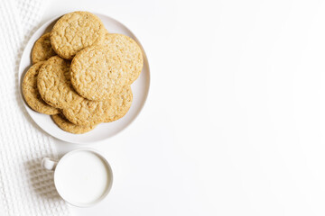 healthy oat cookies