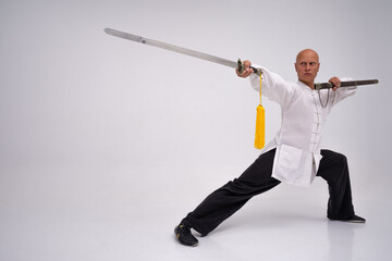 The soul of Martial Arts in studio session
