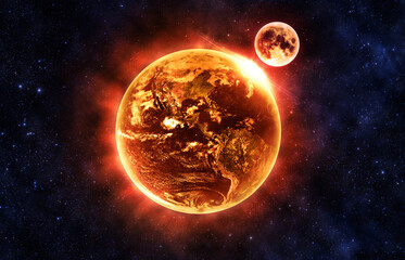 Apocalypse Earth - Elements of this Image Furnished by NASA