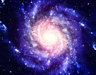 Fototapeta na wymiar Swirl Galaxy - Elements of this Image Furnished by NASA
