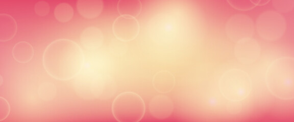 Abstract background with blur bokeh light effect