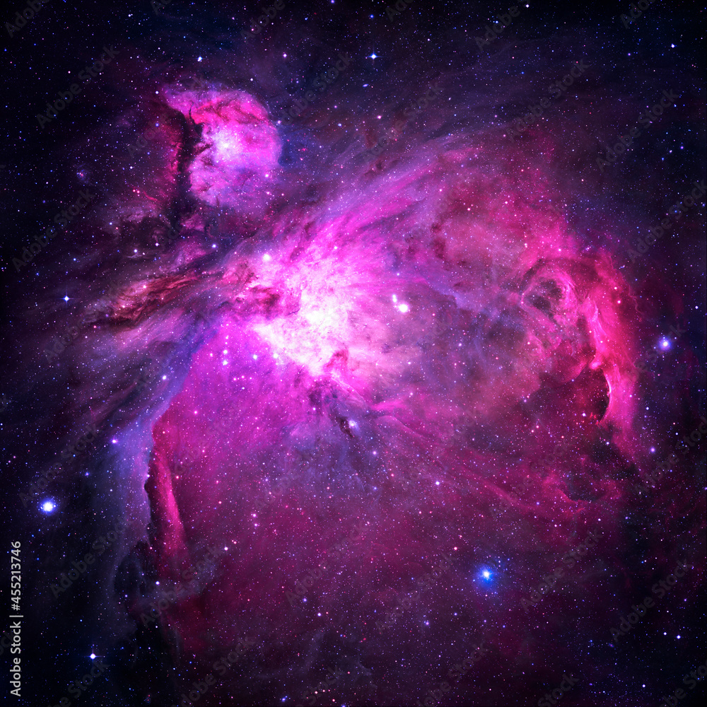 Wall mural intergalactic - elements of this image furnished by nasa
