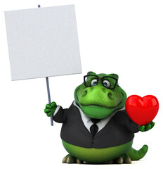 Fun Trex - 3D Illustration