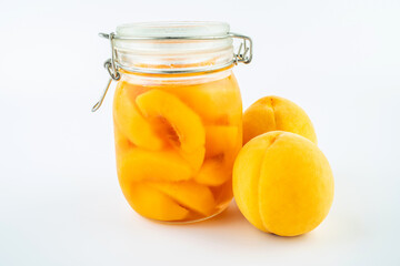 Summer delicacy canned frozen yellow peach