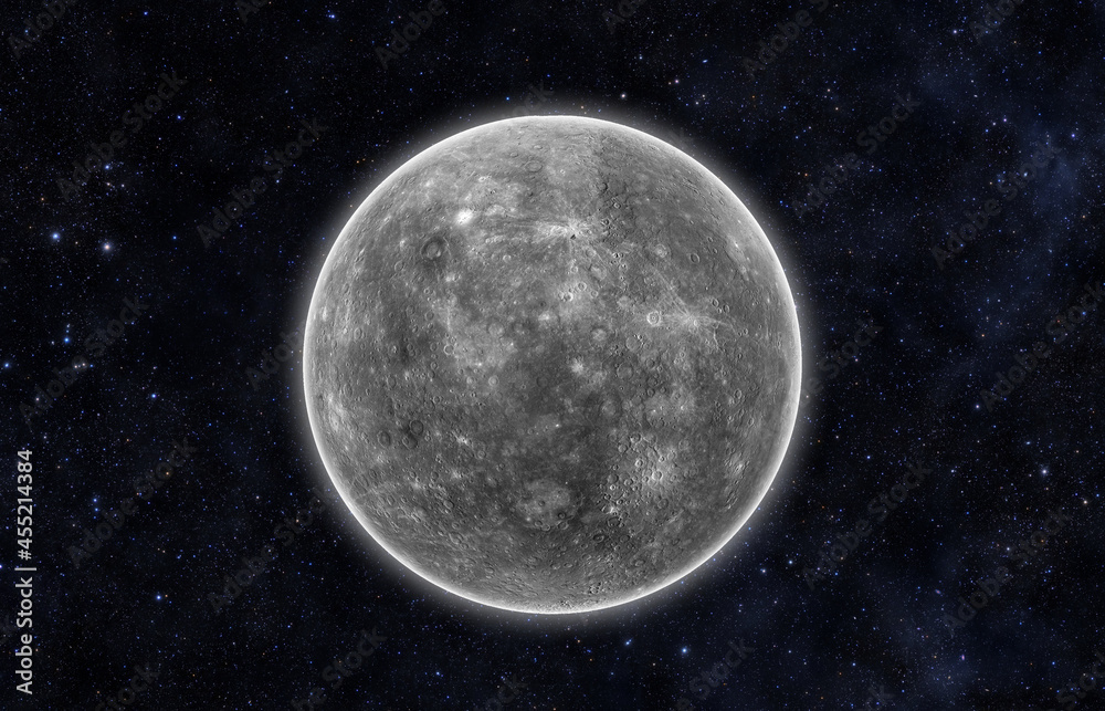 Canvas Prints mercury - elements of this image furnished by nasa