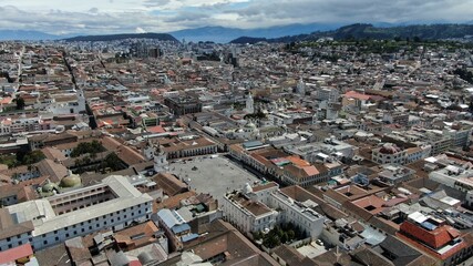 The Quito Historic Center is the largest heritage complex in Latin America
