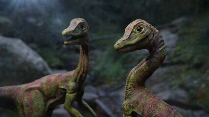 Compsognathus longipes, dinosaurs from the Late Jurassic period