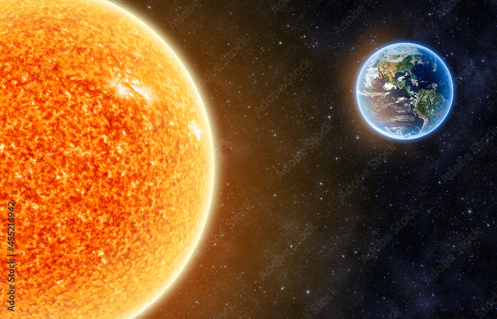 Canvas Prints sun - elements of this image furnished by nasa