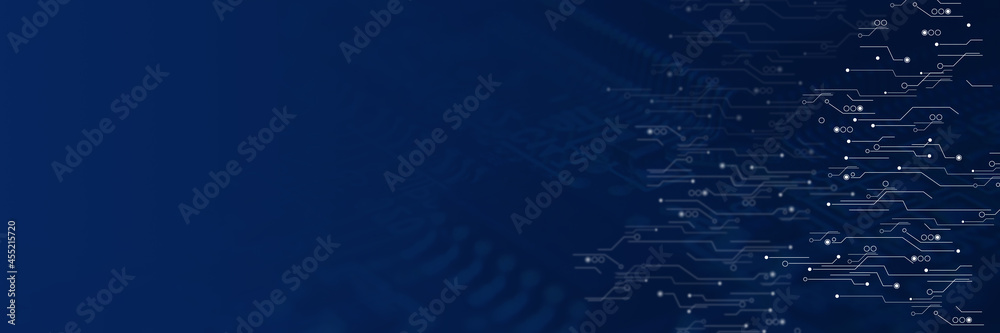 Poster circuit board background. processor and chip, engineering and tech, motherboard and computer design.
