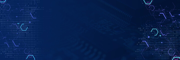 Circuit board background. Processor and chip, engineering and tech, motherboard and computer design.