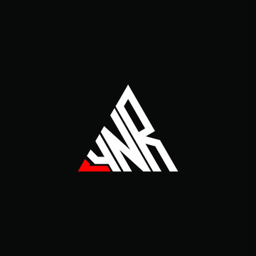 YNR letter logo creative design. YNR unique design

