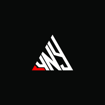 YNY letter logo creative design. YNY unique design
