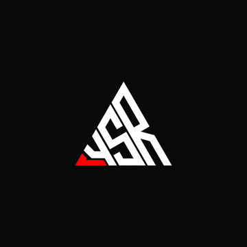 YSR letter logo creative design. YSR unique design
