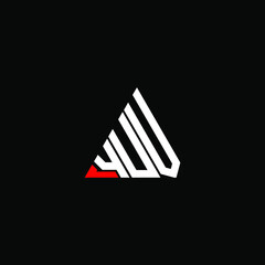 YUV letter logo creative design. YUV unique design
