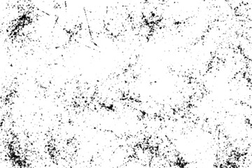 Grunge Black And White Urban. Dark Messy Dust Overlay Distress Background. Easy To Create Abstract Dotted, Scratched, Vintage Effect With Noise And Grain.Grunge Texture Vector