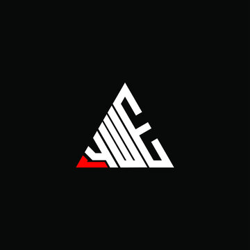 YWE letter logo creative design. YWE unique design
