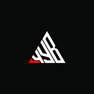 YYB letter logo creative design. YYB unique design
