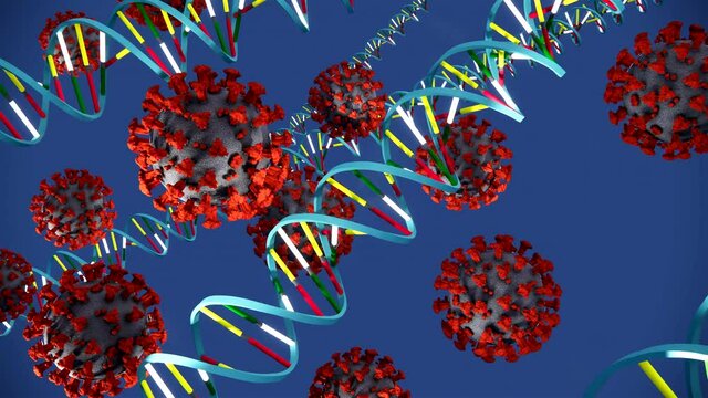 Novel Coronavirus, Covid-19, 2019-nCoV, and flu epidemic spreading microscopic view , Global deadly viral infection, Corona pandemic crisis close up.3d rendering .