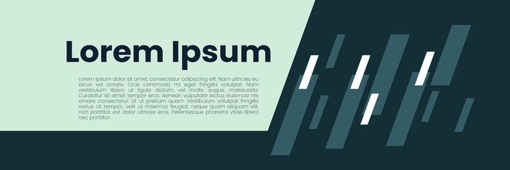 modern style web banner template usable for banner, ads banner, and header