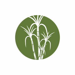 Sugar cane Logo Template vector symbol nature