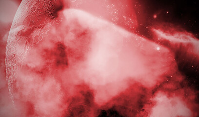 Fototapeta premium abstract colorful cosmos nebula star stars background bg wallpaper art