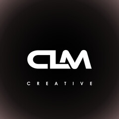 CLM Letter Initial Logo Design Template Vector Illustration