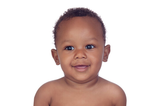 Adorable african baby