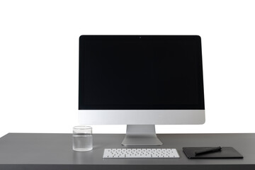 lcd monitor and keyboard