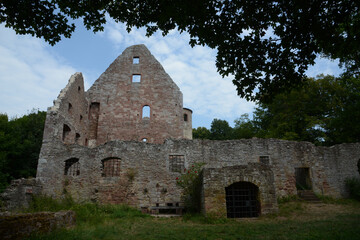 Kloster Schonrain-a house of Benedictine Order near Lohr in the Spessart , Bavaria , Germany