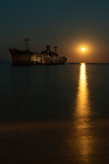 Obraz premium Costinesti - MV E Evangelia Shipwreck